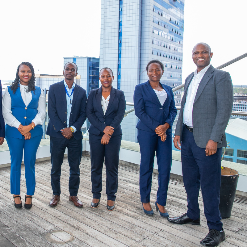 Exim Bank Tanzania team member in the workplace